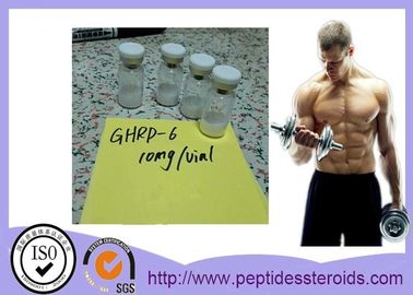 筋肉成長のためのGhrp-6ペプチッド ステロイドの注射可能なペプチッド生殖不能水Ghrp-6