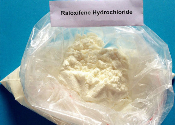 CAS 82640-04-8 Raloxifene HCLの反エストロゲンのステロイドのRaloxifeneの塩酸塩