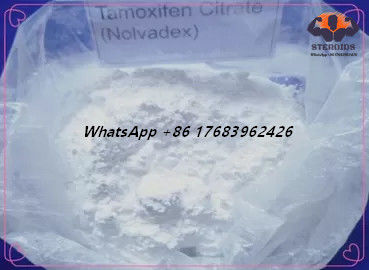白い粉の反エストロゲンのステロイドのTamoxifenはCAS 54965-24-1 Nolvadex CAS 54965-24-1をCitrate